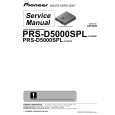 PIONEER PRS-D5000SPL/XH/EW Instrukcja Serwisowa