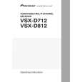 PIONEER VSX-D712-K/KUXJI Instrukcja Obsługi