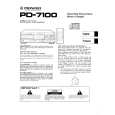 PIONEER PD7100 Instrukcja Obsługi
