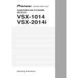 PIONEER VSX-2014i Instrukcja Obsługi