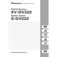 PIONEER XV-DV222/MYXJN Instrukcja Obsługi