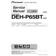 PIONEER DEH-P65BT/XN/ES Instrukcja Serwisowa