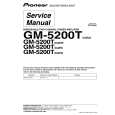 PIONEER GM-5200T Instrukcja Serwisowa