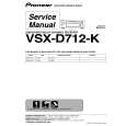 PIONEER VSX-D712-K Instrukcja Serwisowa