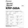 PIONEER KRP-500A Instrukcja Serwisowa