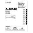 PIONEER AX540 Instrukcja Obsługi