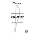 PIONEER XR-MR7/KU/CA Instrukcja Obsługi