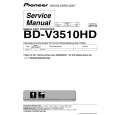 PIONEER BD-V3510HD/KUCXJ Instrukcja Serwisowa