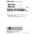 PIONEER GEX-P920XM/XN/UC Instrukcja Serwisowa