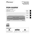 PIONEER PDR555RW Instrukcja Obsługi