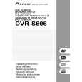 PIONEER DVR-S606 Instrukcja Obsługi