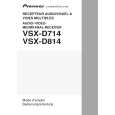 PIONEER VSX-D714-K/MYXJIFG Instrukcja Obsługi