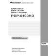 PIONEER PDP-6100HD Instrukcja Obsługi