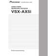 PIONEER VSX-AX5i Instrukcja Obsługi