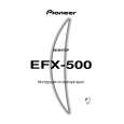 PIONEER EFX-500/WYS5 Instrukcja Obsługi