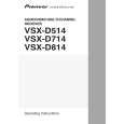 PIONEER VSXD714K Instrukcja Obsługi