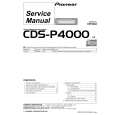 PIONEER CDS-P4000 Instrukcja Serwisowa