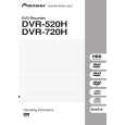 PIONEER DVR-720H-S/WYXK Instrukcja Obsługi