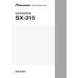 PIONEER SX-315/NAXCN Instrukcja Obsługi