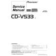 PIONEER CD-VS33/E Instrukcja Serwisowa