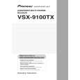 PIONEER VSX-9100TX/KUXJ/CA Instrukcja Obsługi