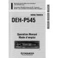 PIONEER DEHP545 Instrukcja Obsługi