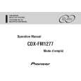PIONEER CDX-FM1277 Instrukcja Obsługi