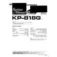 PIONEER KP-818G Instrukcja Serwisowa