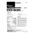PIONEER CD-635 Instrukcja Serwisowa