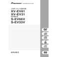 PIONEER XV-EV61/DAXJ Instrukcja Obsługi