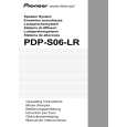 PIONEER PDP-S06-LR/XIN1/E Instrukcja Obsługi