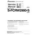 PIONEER S-FCRW2900-S/XJC/E Instrukcja Serwisowa