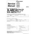 PIONEER XR-MDX717/LBXCN Instrukcja Serwisowa