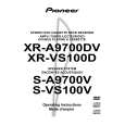 PIONEER XR-A9700DV Instrukcja Obsługi