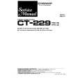 PIONEER CT-229 Instrukcja Serwisowa