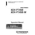 PIONEER KEHP7450 Instrukcja Obsługi