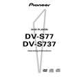 PIONEER DV-S77 Instrukcja Obsługi