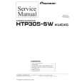 PIONEER HTP305-SW Instrukcja Serwisowa