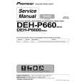 PIONEER DEH-P6600XN Instrukcja Serwisowa