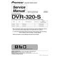 PIONEER DVR-320-S/WVXK Instrukcja Serwisowa