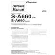 PIONEER S-A660/XJI/E Instrukcja Serwisowa