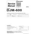 PIONEER DJM-600-K/KUCXCN Instrukcja Serwisowa