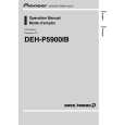PIONEER DEH-P5900IB/XN/UC Instrukcja Obsługi