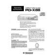 PIONEER PD-X88/HB Instrukcja Obsługi