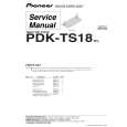 PIONEER PDK-TS18 Instrukcja Serwisowa