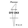 PIONEER DV-343/WVXQ Instrukcja Obsługi
