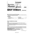 PIONEER GMX904 Instrukcja Serwisowa