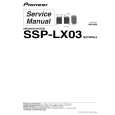 PIONEER SSP-LX03/SXTM/WL5 Instrukcja Serwisowa
