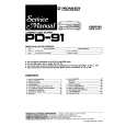 PIONEER PD91 Instrukcja Serwisowa