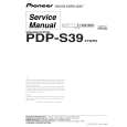 PIONEER PDP-S39/XTW1/E5 Instrukcja Serwisowa